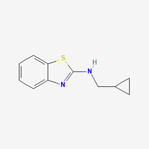 2-Benzothiazolamine, N-(cyclopropylmethyl)-