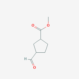 Methyl 3-formylcyclopentane-1-carboxylate