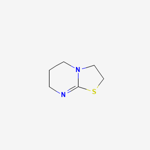 molecular formula C6H10N2S B1642108 2,3,6,7-Tetrahydro-5H-thiazolo[3,2-a]pyrimidine 