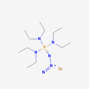 molecular formula C12H30BrN6P B164211 叠氮三(二乙基氨基)鏻溴 CAS No. 130888-29-8