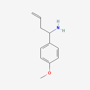 1-(4-Methoxyphenyl)but-3-en-1-amine