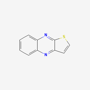 molecular formula C10H6N2S B1642142 Thieno[2,3-b]quinoxaline 