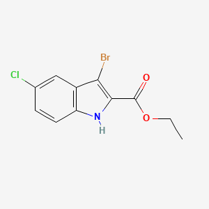 Ethyl 3-bromo-5-chloro-1H-indole-2-carboxylate