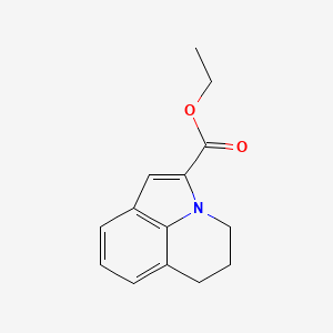 Ethyl 1-azatricyclo[6.3.1.04,12]dodeca-2,4(12),5,7-tetraene-2-carboxylate
