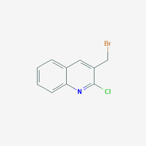 molecular formula C10H7BrClN B1642214 3-(Bromomethyl)-2-chloroquinoline 