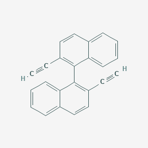 molecular formula C24H14 B1642226 1,1'-Binaphthalene, 2,2'-diethynyl- CAS No. 765911-39-5