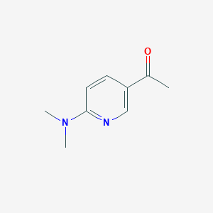 1-[6-(Dimethylamino)-3-pyridinyl]ethanone