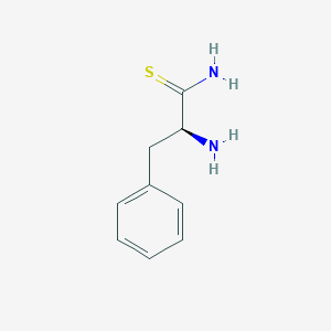 molecular formula C9H12N2S B1642263 2-Amino-3-phenyl-thiopropionamide 