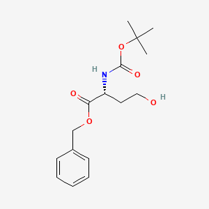 molecular formula C16H23NO5 B1642277 N-Boc-D-homoserine benzyl ester 