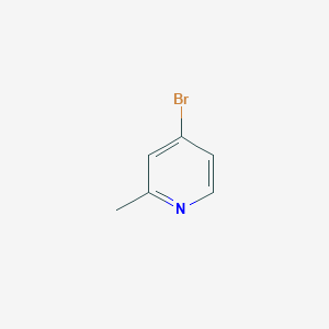 molecular formula C6H6BrN B016423 4-溴-2-甲基吡啶 CAS No. 22282-99-1
