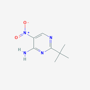 2-(Tert-butyl)-5-nitropyrimidin-4-amine