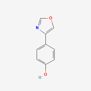 4-(Oxazol-4-yl)phenol
