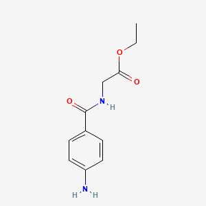 Ethyl 4-aminobenzamidoacetate