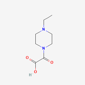molecular formula C8H14N2O3 B1642334 2-(4-Ethylpiperazin-1-yl)-2-oxoacetic acid 