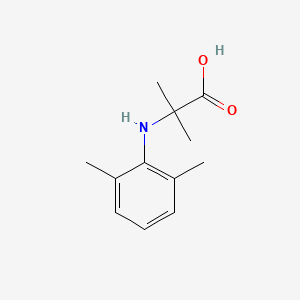 molecular formula C12H17NO2 B1642340 N-(2,6-Dimethylphenyl)-2-methylalanine 