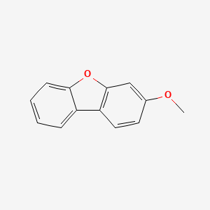 molecular formula C13H10O2 B1642342 3-Methoxydibenzofuran 