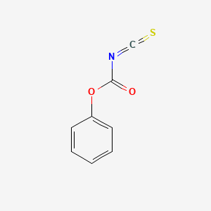 molecular formula C8H5NO2S B1642360 Phenoxycarbonyl isothiocyanate 