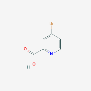 molecular formula C6H4BrNO2 B016424 4-溴吡啶-2-羧酸 CAS No. 30766-03-1