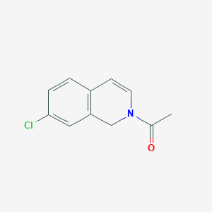 1-(7-Chloroisoquinolin-2(1H)-yl)ethan-1-one