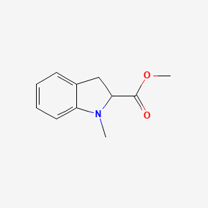 methyl 1-methyl-2,3-dihydro-1H-indole-2-carboxylate