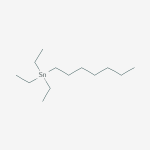 molecular formula C13H30Sn B1642420 Triethyl(heptyl)stannane 