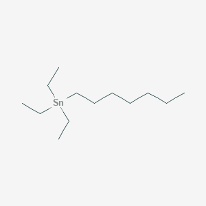 Triethyl(heptyl)stannane