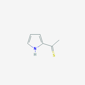 B164247 2-Thioacetyl-1H-pyrrole CAS No. 134161-64-1