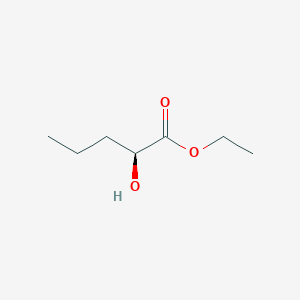 molecular formula C7H14O3 B1642483 (S)-Ethyl-2-hydroxypentanoate 