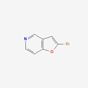molecular formula C7H4BrNO B1642488 2-Bromofuro[3,2-c]pyridine 