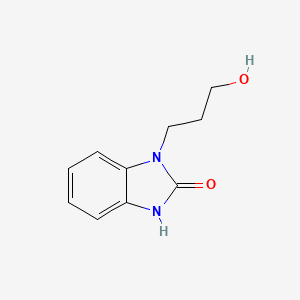 molecular formula C10H12N2O2 B1642512 1-(3-hydroxypropyl)-1H-benzo[d]imidazol-2(3H)-one 
