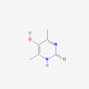 molecular formula C6H8N2O2 B1642521 5-hydroxy-4,6-dimethylpyrimidin-2(1H)-one 