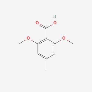 molecular formula C10H12O4 B1642527 2,6-Dimethoxy-4-methylbenzoic acid 