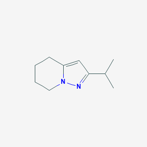 molecular formula C10H16N2 B1642560 2-Isopropyl-4,5,6,7-tetrahydropyrazolo[1,5-a]pyridine 