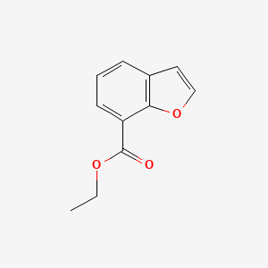 molecular formula C11H10O3 B1642588 Ethyl benzofuran-7-carboxylate 