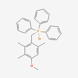 molecular formula C29H30BrOP B1642608 (4-Methoxy-2,3,6-trimethylbenzyl)-triphenylphosphonium bromide 