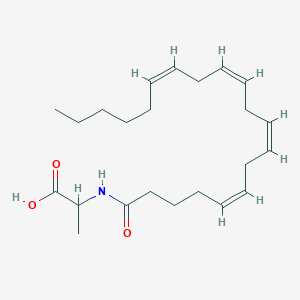 molecular formula C23H37NO3 B164261 N-花生四烯酰-L-丙氨酸 CAS No. 401941-73-9