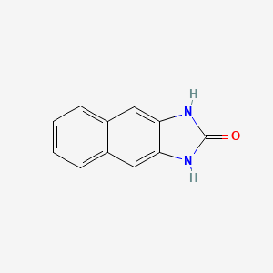 molecular formula C11H8N2O B1642651 1H-Naphtho[2,3-d]imidazol-2(3H)-one 