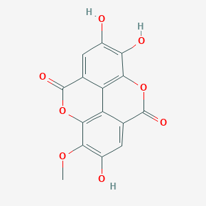 molecular formula C15H8O8 B1642667 3-O-methylellagic acid CAS No. 51768-38-8