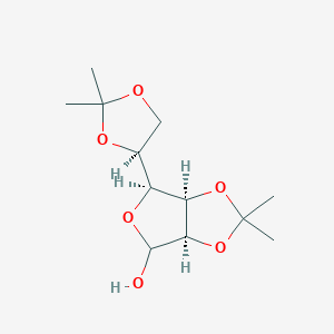 molecular formula C12H20O6 B1642675 2,3:5,6-DI-O-Isopropylidene-L-mannofuranose 