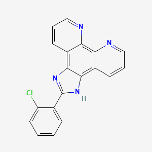 molecular formula C19H11ClN4 B1642677 2-(2-Chlorophenyl)-1H-imidazo[4,5-f][1,10]phenanthroline 