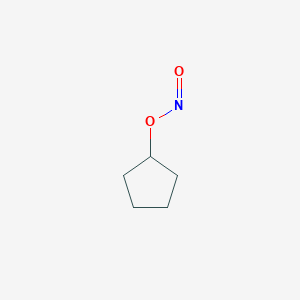 molecular formula C5H9NO2 B1642685 Cyclopentyl nitrite 