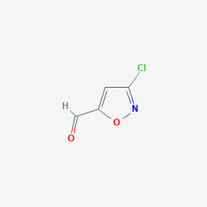 3-Chloro-5-isoxazolecarbaldehyde