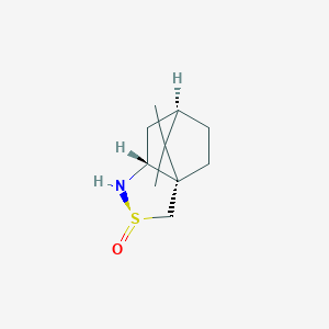 (1S,3R,5R,7R)-10,10-Dimethyl-3lambda4-thia-4-azatricyclo[5.2.1.01,5]decane 3-oxide