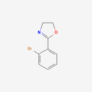 molecular formula C9H8BrNO B1642726 2-(2-Bromophenyl)-4,5-dihydrooxazole 
