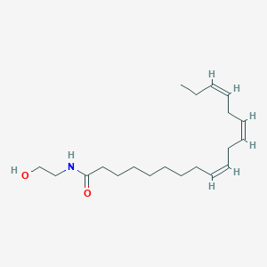 molecular formula C20H35NO2 B164275 α-亚麻酰乙醇胺 CAS No. 57086-93-8