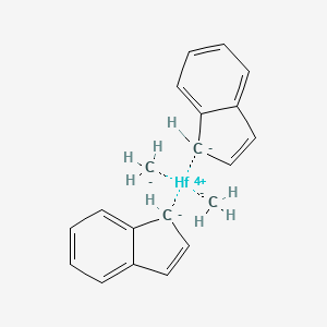 carbanide;hafnium(4+);1H-inden-1-ide