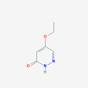molecular formula C6H8N2O2 B1642779 5-ethoxypyridazin-3(2H)-one 