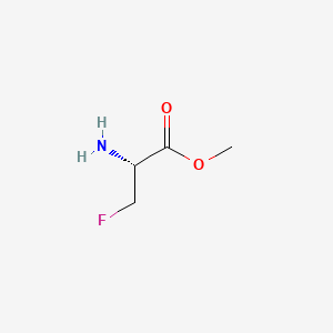 molecular formula C4H8FNO2 B1642814 (R)-Methyl 2-amino-3-fluoropropanoate 