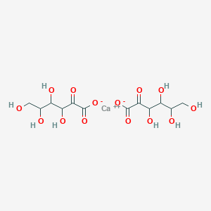 molecular formula C12H18CaO14 B1642844 Calcium;3,4,5,6-tetrahydroxy-2-oxohexanoate 