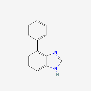 molecular formula C13H10N2 B1642847 4-phenyl-1H-benzo[d]imidazole 
